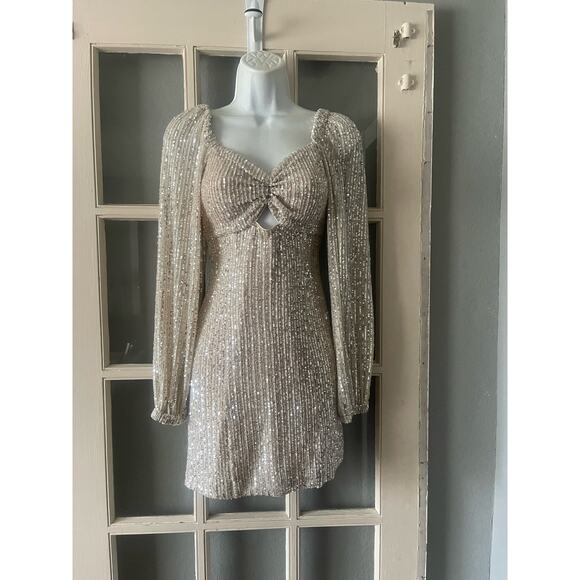 C/MEO Collective Lustre Sequin Mini Dress - Picture 10 of 13